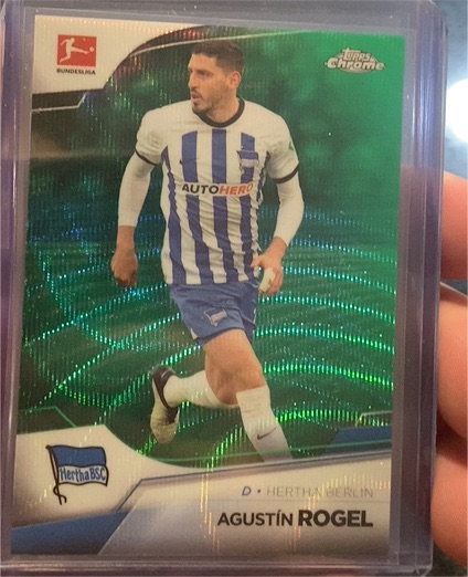 2022 Topps Chrome Bundesliga #8 Agustin Rogel — front