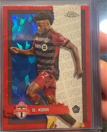 2024 Topps Chrome MLS #56 Deandre Kerr — front