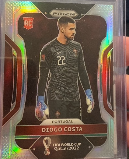 2022 Panini Prizm FIFA World Cup #176 Diogo Costa — front