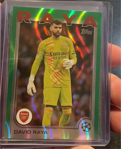 2024-25 Topps UEFA Club Competitions #154 David Raya — front