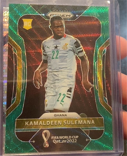 2022 Panini Prizm FIFA World Cup #233 Kamaldeen Sulemana — front