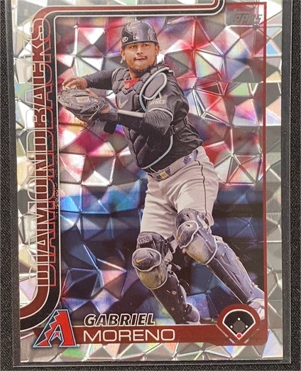 2025 Topps #235 Gabriel Moreno Diamante Foil — front
