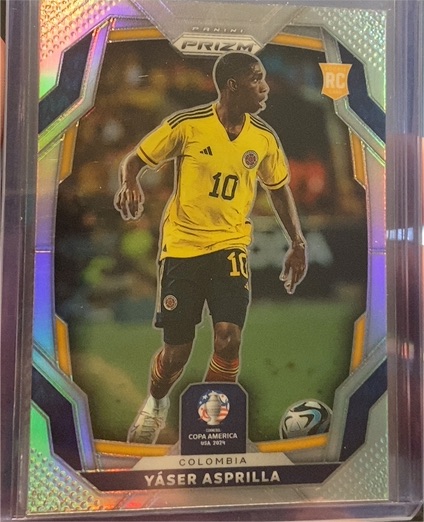 2024 Panini Prizm CONMEBOL Copa America #63 Yaser Asprilla — front