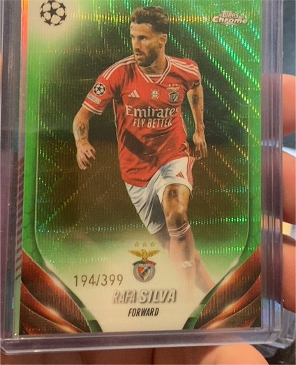 2023-24 Topps Chrome UEFA Club Competitions #161 Rafa Silva — front
