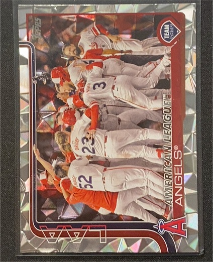 2025 Topps Series 1 #85 Los Angeles Angels Team Card — front