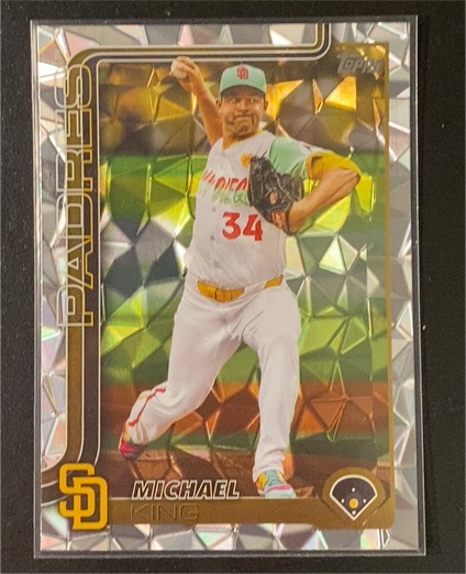 2025 Topps Series 1 #195 Michael King — front