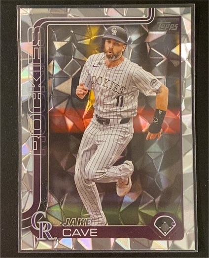 2025 Topps #256 Jake Cave — front
