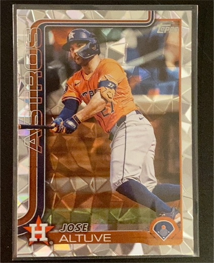2025 Topps Series 1 #260 Jose Altuve — front