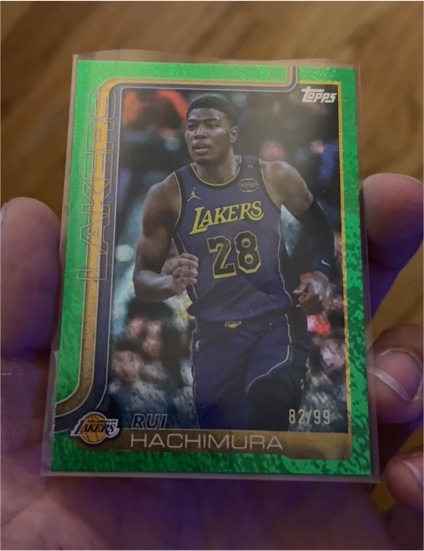 2025-26 Topps #154 Rui Hachimura — front