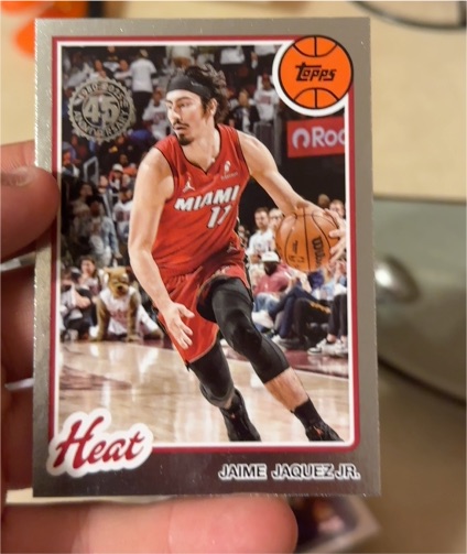 2025-26 Topps 45th Anniversary #80BK-29 Jaime Jaquez Jr. — front