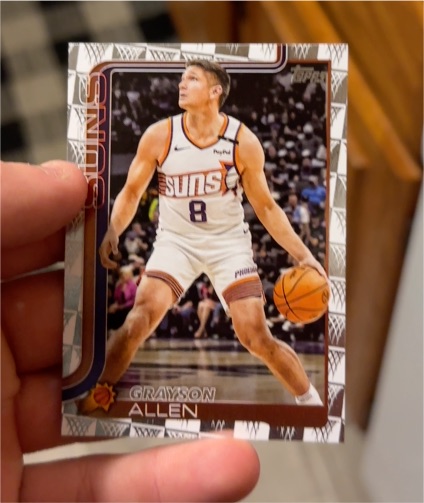 2025-26 Topps #161 Grayson Allen Season Tip Off — front