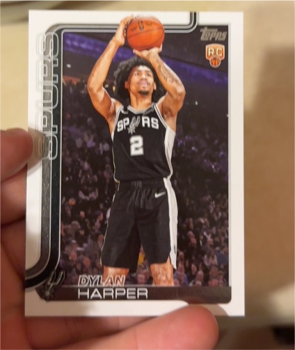 2025-26 Topps Basketball #202 Dylan Harper — front