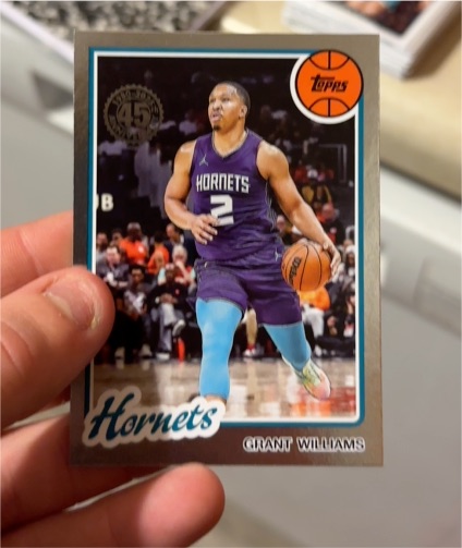 2025-26 Topps Basketball #80BK-42 Grant Williams — front