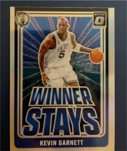 2024-25 Donruss Optic #17 Kevin Garnett Winner Stays — front