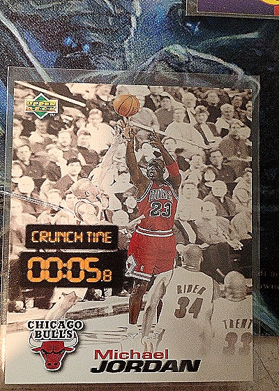 1997 Upper Deck Nestle Crunch Time #CT05 Michael Jordan — front