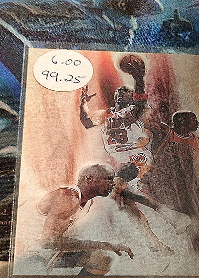 1991 NBA Hoops #253 Michael Jordan — front