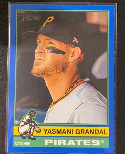 2025 Topps Heritage #303 Yasmani Grandal — front