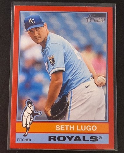 2025 Topps Heritage #312 Seth Lugo — front