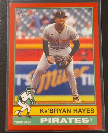 2025 Topps Heritage #360 Ke'Bryan Hayes — front