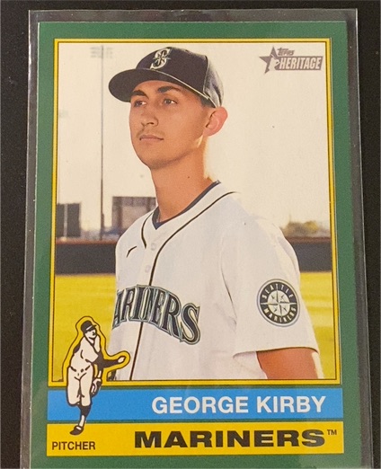 2025 Topps Heritage #190 George Kirby — front