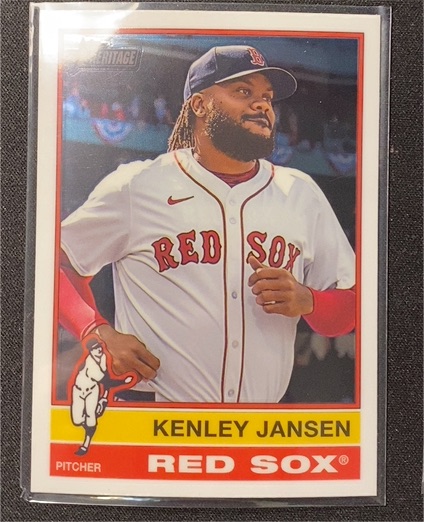 2025 Topps Heritage #325 Kenley Jansen — front