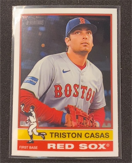 2025 Topps Heritage #377 Triston Casas — front