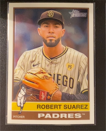 2025 Topps Heritage #91 Robert Suarez — front