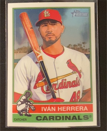 2025 Topps Heritage #252 Iván Herrera — front