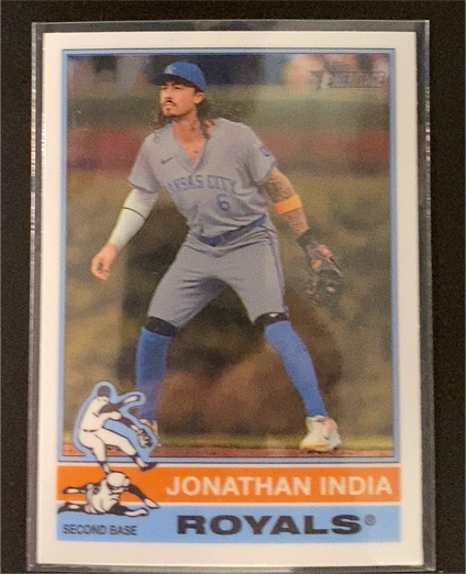 2025 Topps Heritage #156 Jonathan India — front