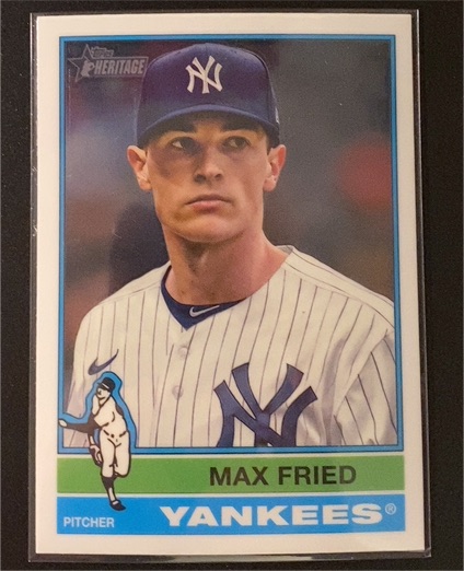 2025 Topps Heritage #244 Max Fried — front