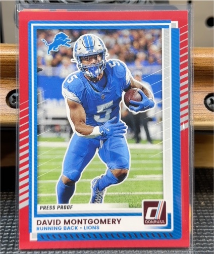 2025 Donruss #159 David Montgomery — front