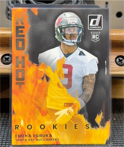 2025 Panini Donruss #RHR-EMK Emeka Egbuka — front