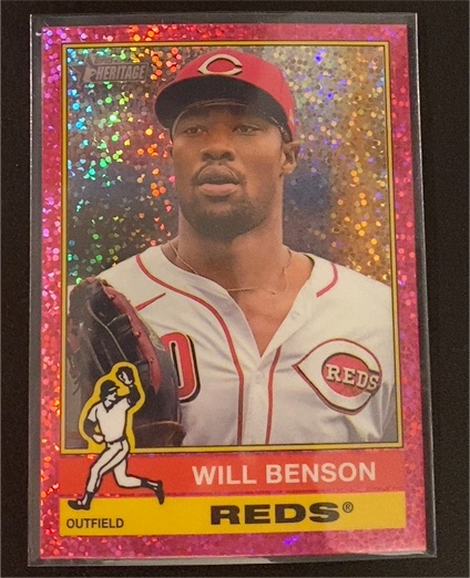 2025 Topps Heritage #336 Will Benson — front