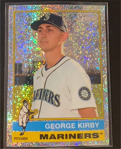 2025 Topps Heritage #190 George Kirby — front