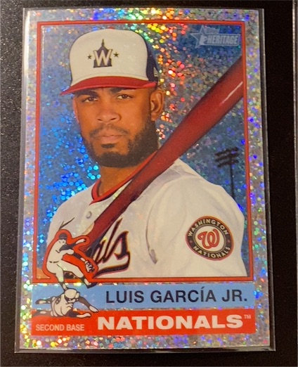 2025 Topps Heritage #239 Luis Garcia Jr. — front