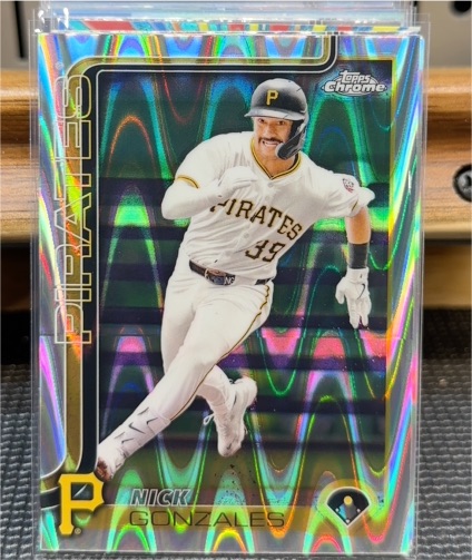2025 Topps Chrome #39 Nick Gonzales — front