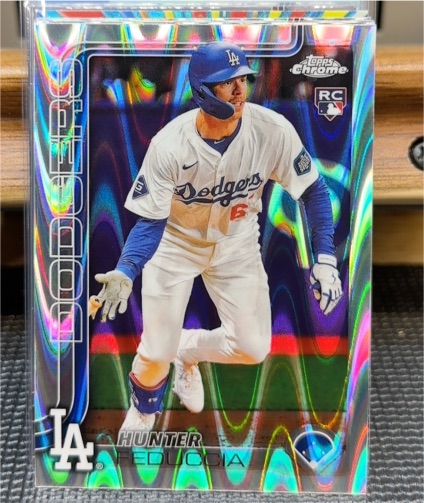 2025 Topps Chrome #288 Hunter Feduccia — front