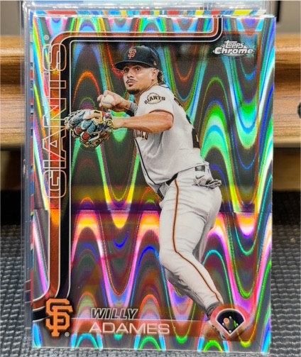 2025 Topps Chrome #282 Willy Adames — front