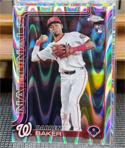 2025 Topps Chrome #231 Darren Baker — front