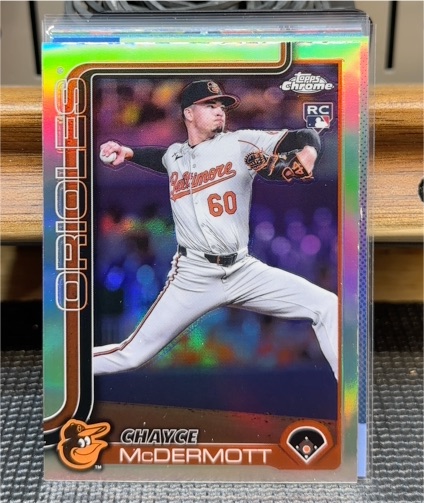 2025 Topps Chrome #32 Chayce McDermott — front