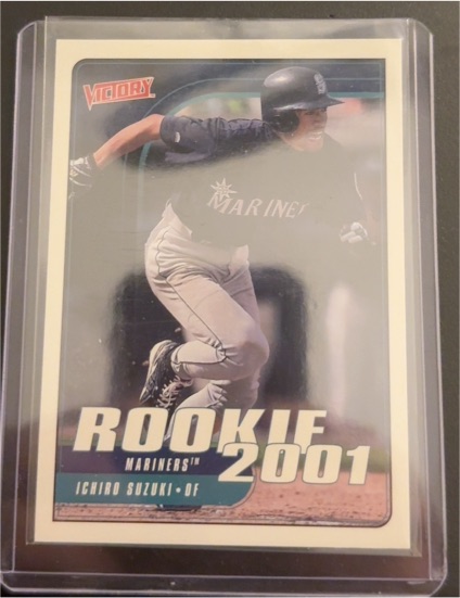 2001 Upper Deck Victory #564 Ichiro Suzuki Rookie Card — front
