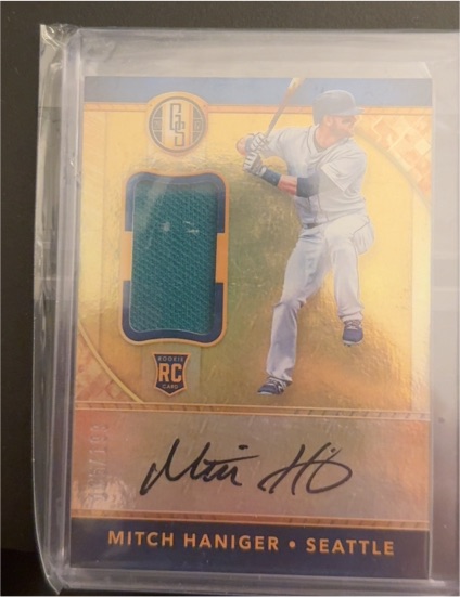 2017 Panini Chronicles Gold Standard # Mitch Haniger — front