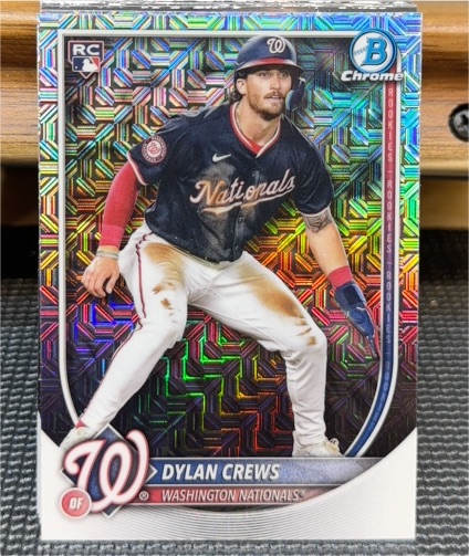 2025 Bowman Chrome #3 Dylan Crews — front