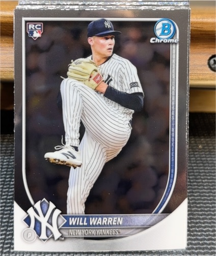 2025 Bowman Chrome #79 Will Warren — front