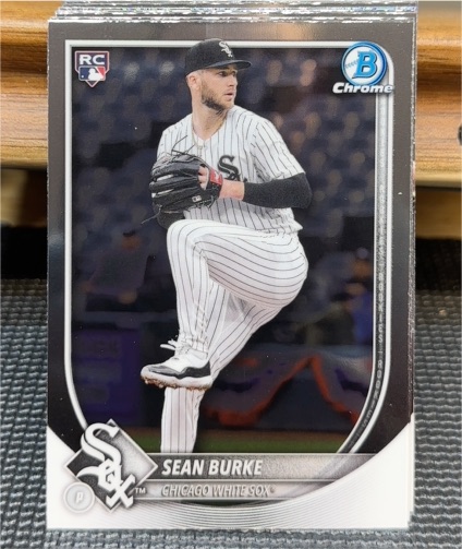 2025 Bowman Chrome #73 Sean Burke — front