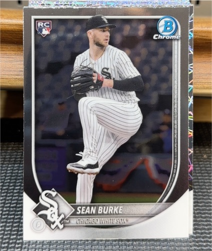 2025 Bowman Chrome #73 Sean Burke — front