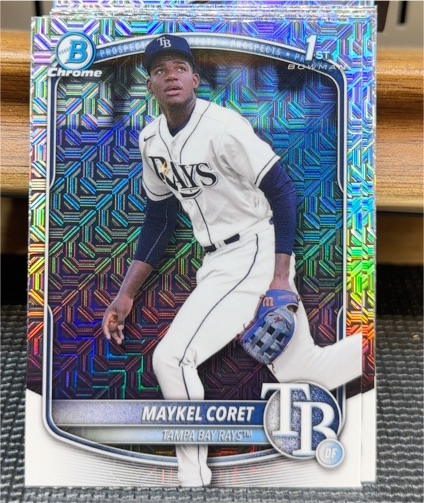 2025 Bowman Chrome #BCP-240 Maykel Coret — front