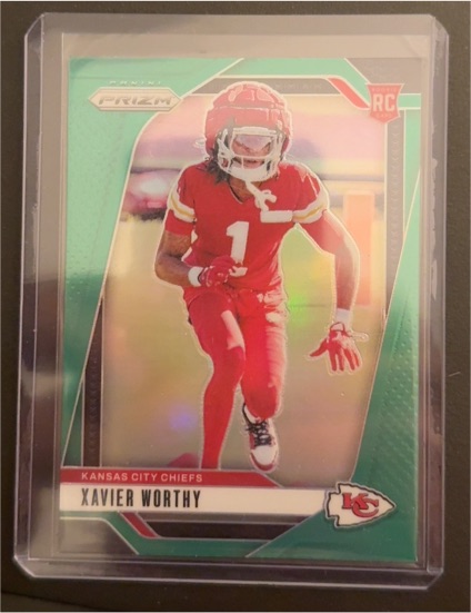 2024 Panini Prizm #399 Xavier Worthy — front