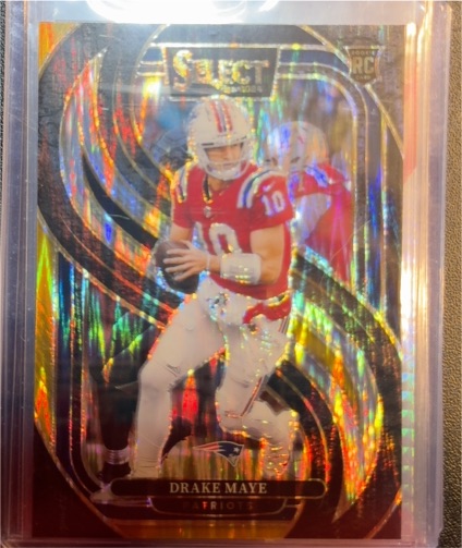2024 Panini Select Premier Level #113 Drake Maye — front