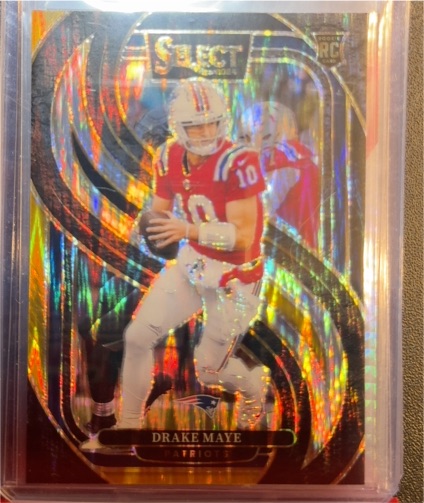 2024 Panini Select Premier Level #113 Drake Maye — front